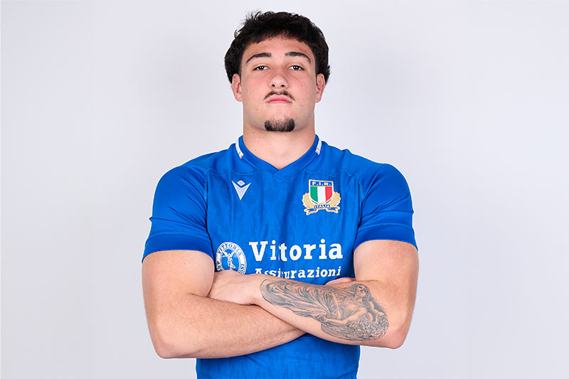 Fabio Zingone - rugby – Nazionale Under 20 – Italia