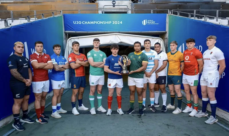 World Rugby Under 20 Championship: la diretta streaming di Sudafrica-Fiji