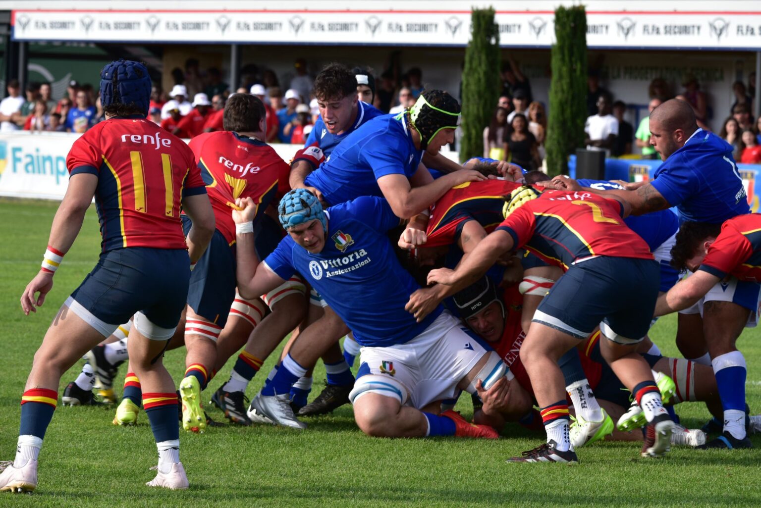 Mondiale under 20: dove e quando si vede la semifinale playout tra Italia e Spagna (ph. Federugby)