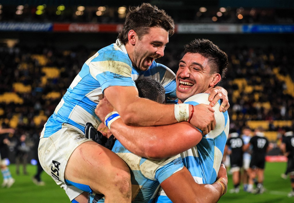 World Rugby Ranking: l'Argentina scappa via dall'Italia. La classifica dopo la prima giornata di Rugby Championship (AFP)