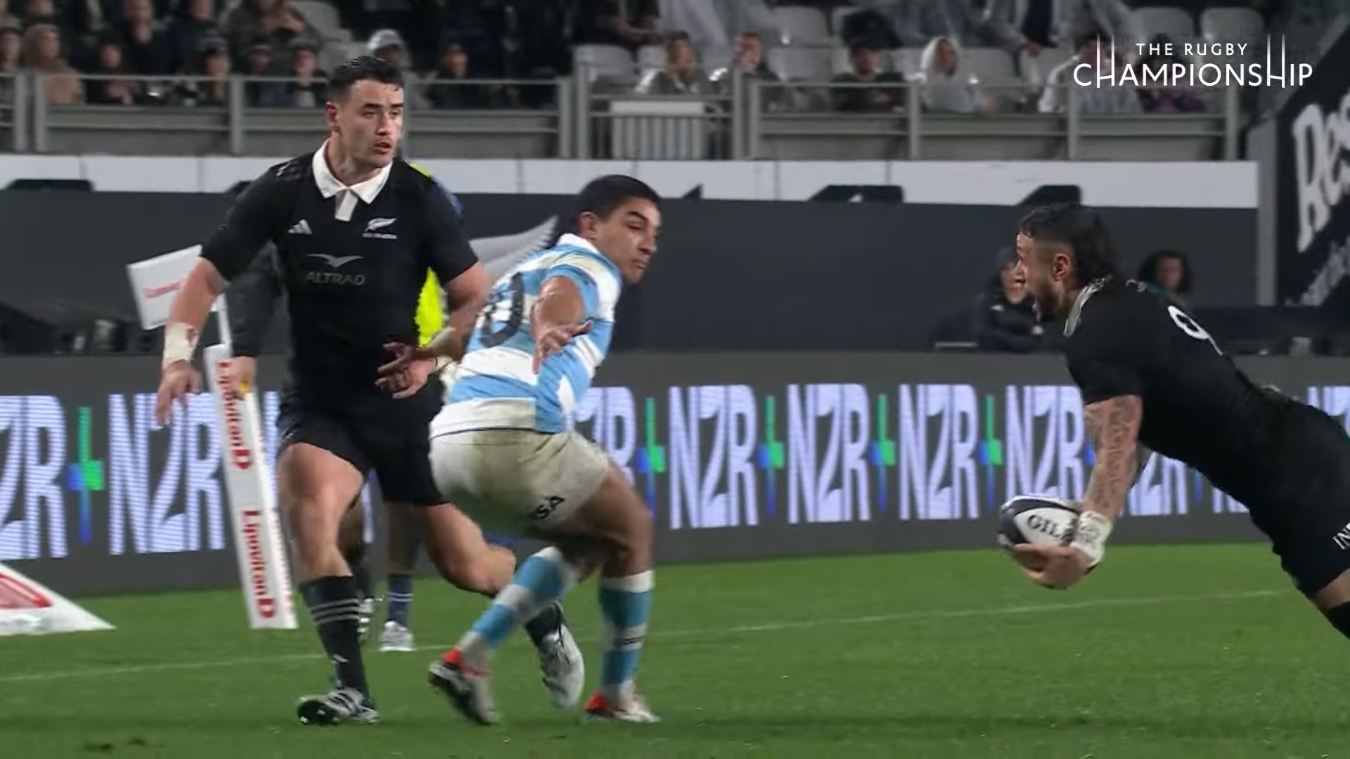 Rugby Championship: gli highlights del successo degli All Blacks sull'Argentina