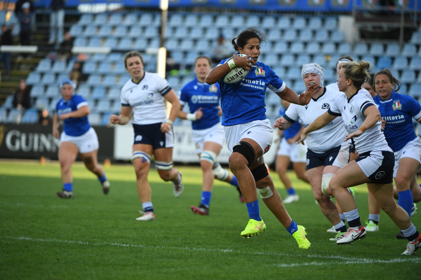 La diretta streaming gratis di Italia-Scozia, prima giornata del WXV femminile (ph. Federugby)