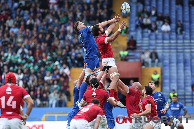 Gli highlights della sofferta vittoria dell'Italia sulla Georgia (ph. Sebastiano Pessina)