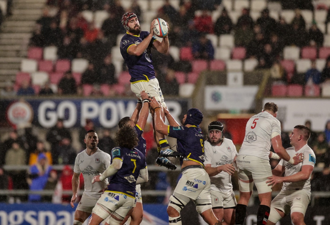 URC, Zebre belle da impazzire! Ulster battuto nella tempesta di Belfast Ph. INPHO/URC