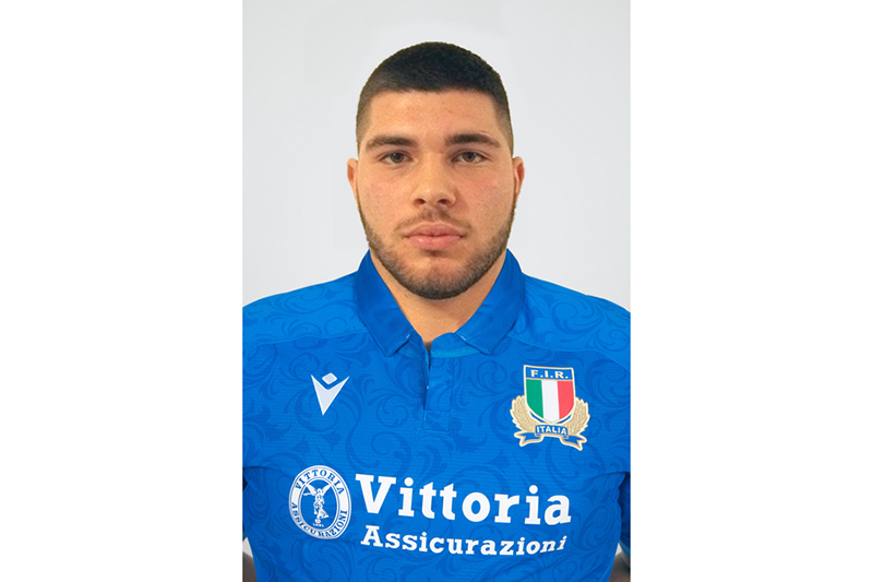 Gioele Boccato – rugby – Nazionale Under 20 – Italia